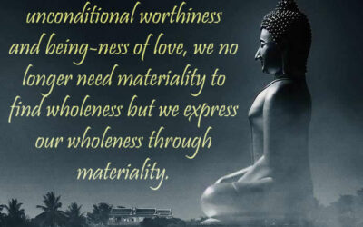 Materiality and Spirituality Are the Same Thing