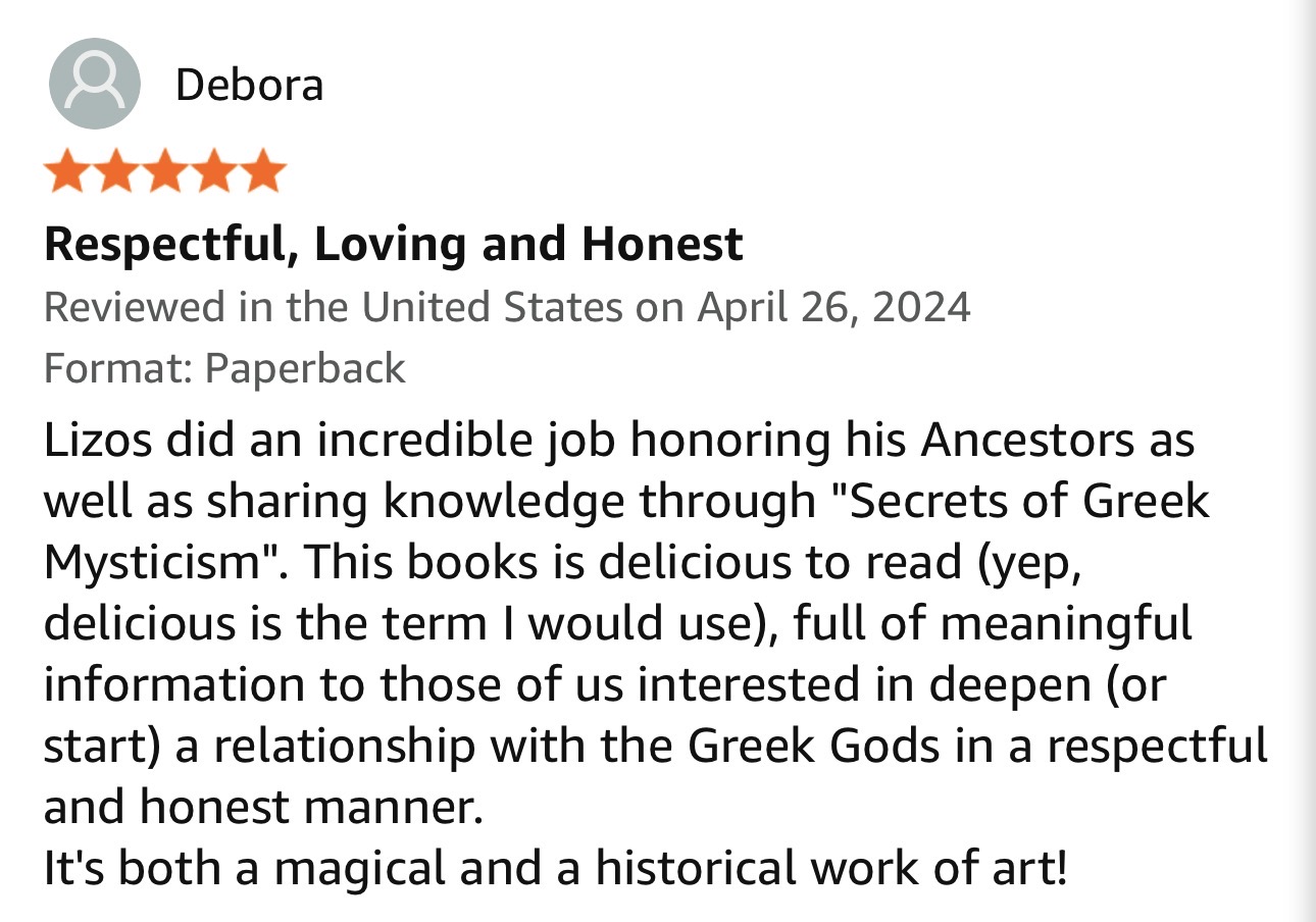 george lizos secrets of greek mysticism review